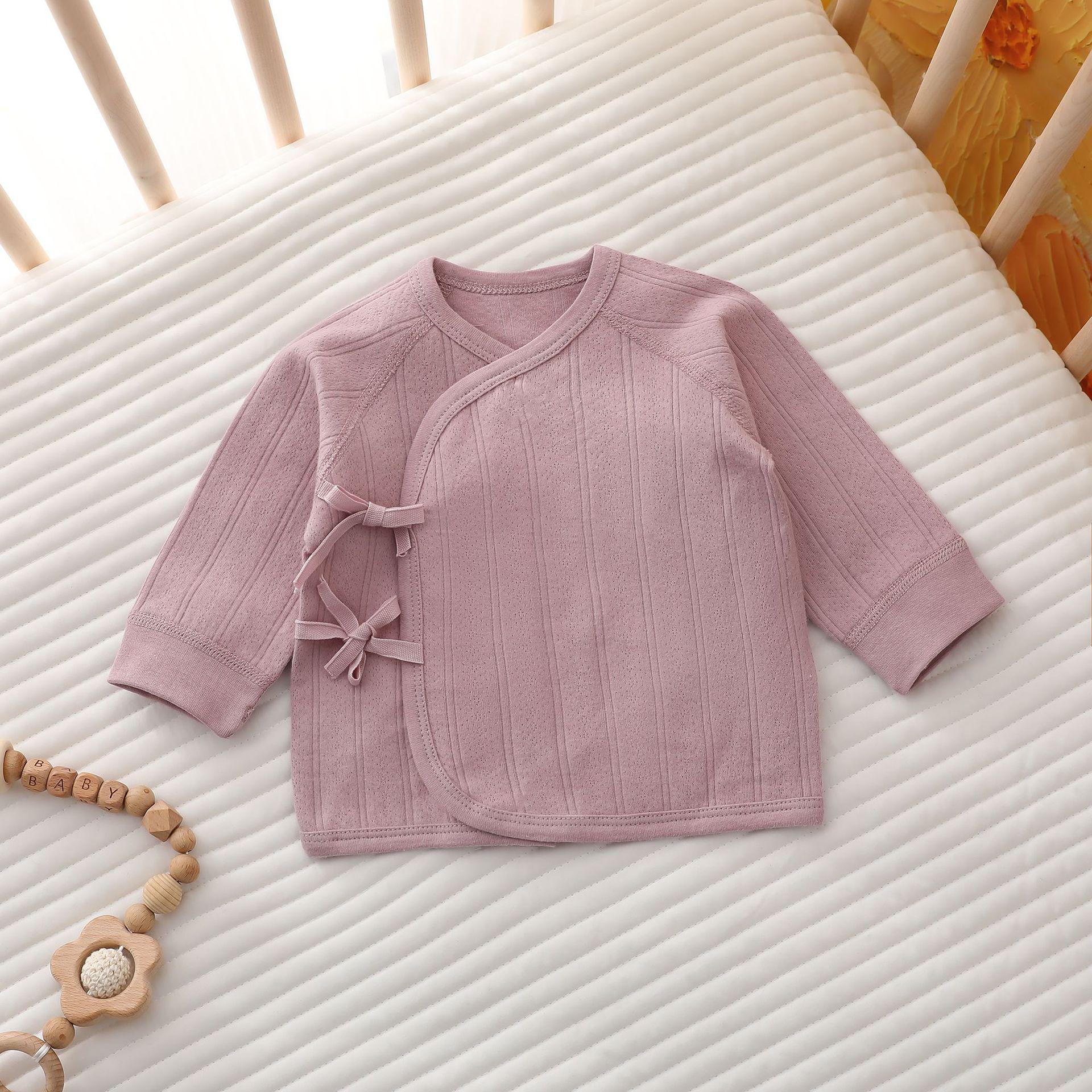 

Хлопковый боди для новорожденного: Мягкий детский ромпер на все сезоны 52 cm фиолетовый