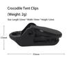 Sturdy Camping Tent Clips (10/20/50pcs): Anti-Wind Crocodile Clamps – Fixed Tarpaulin & Tent Hooks for Outdoor Use