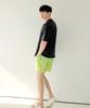 Tyubeuteuli Men'S Basic Loose Fit Short Sleeve Rash Guard A604 Black