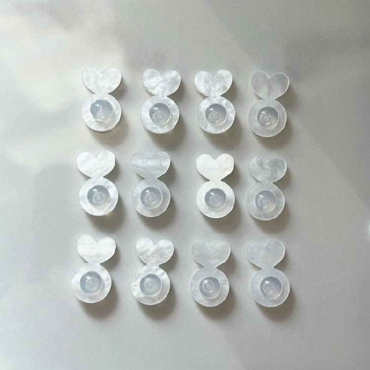 6Pcs Earring Backings for Droopy Ears Convenient Installation and Replacement