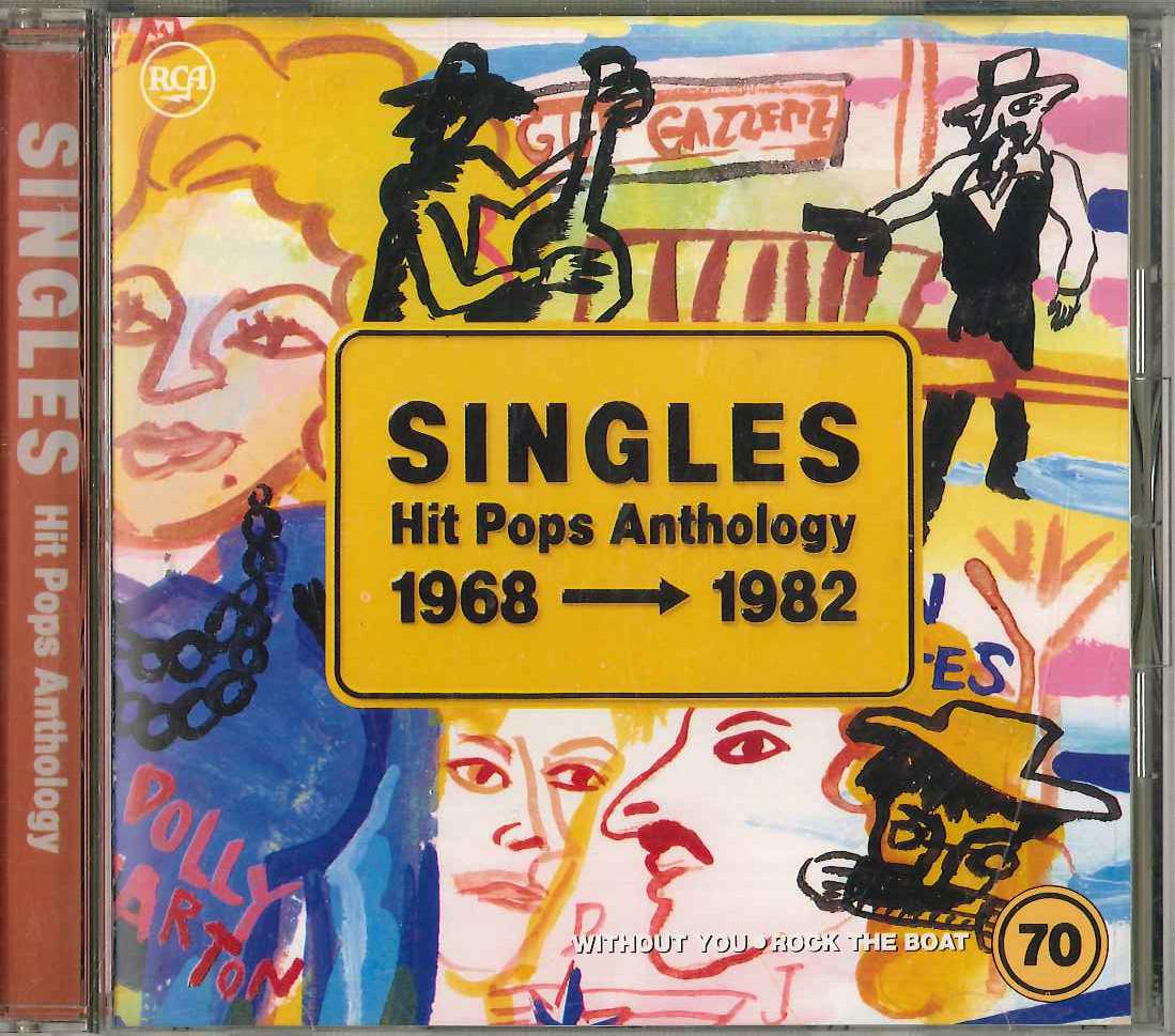 

CD VARIOUS - Singles Hit Pops Anthology 1968-198 DRF3112 BMG Japan Pop Used