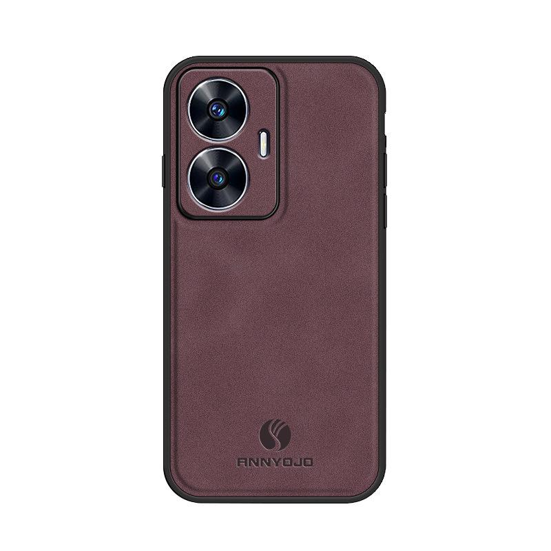 

Чехол для телефона из овечьей кожи с магнитным покрытием для Oppo A60 A79 A58 A78, защитный чехол для объектива камеры для OPPO A2 A1 Pro, ультратонкий мягкий силиконовый чехол с рамкой For Oppo A78 4G вино красного