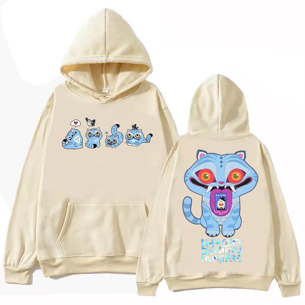 KPop Lovci démonů Tygří mikina Harajuku Pulovr Top Mikina Dárek Mikina s kapucí Ležérní Dámská móda