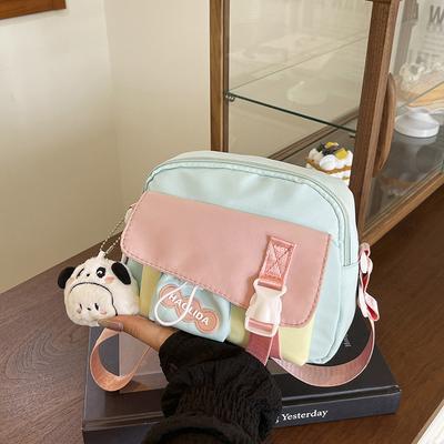 Internet Celebrity Fashion Small Bag 2025 New Trendy Japanese Small Fresh Student Messenger Bag Cute Boy and Girl Small Bag