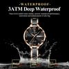 POEDAGAR Fashion Elegant Women Watches Week Date High Quality Waterproof Ladies Quartz Watch Stainless Steel Watch +Box