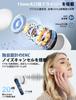HUIFU Bluetooth Wireless Earbuds New Year with LED Compact and Lightweight Long Automatic Touch IPX7 Single or Dual Compatible with iPhone and for Web
