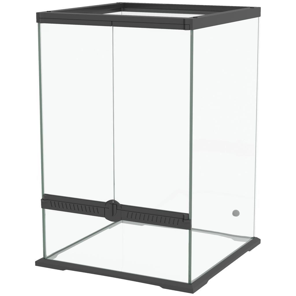 40L Vivarium for Lizards, Frogs, Snakes, Turtles, Tortoises w/ Anti-Escape Design, Ventilation