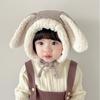 Fleece Hasenohren Mütze Winter Ohrenschutz Mütze Kawaii Baby Beanie Mütze Jungen Mädchen