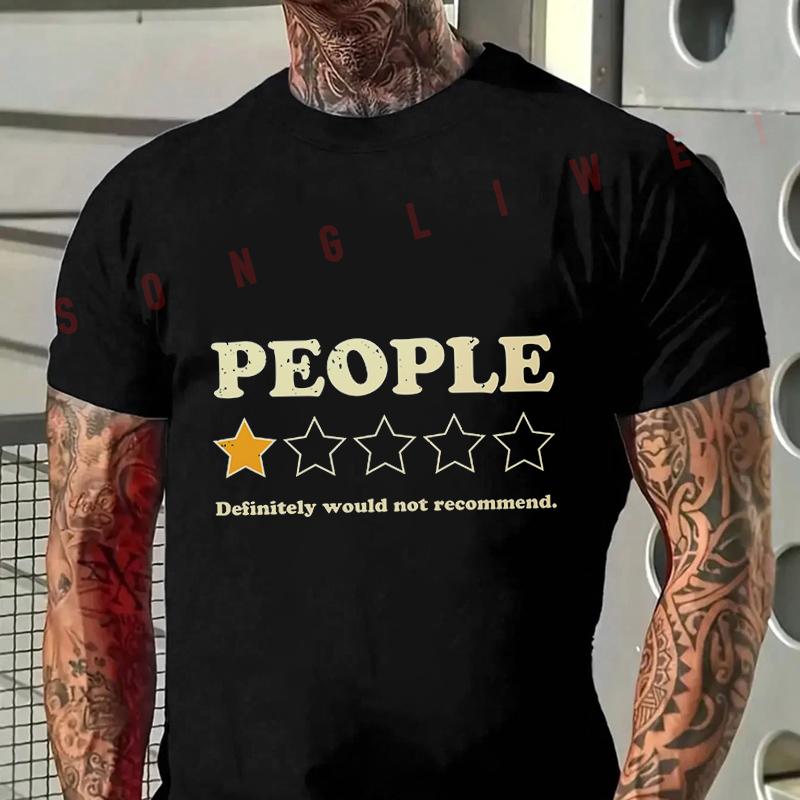 2026 People 1 Star Review Design Moto Tshirt Mens Cycling Sportswear Short Sleeve Top Tee