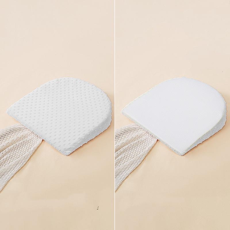 Детская подушка с наклоном 15 градусов, подушка для кормления, матрас для кормления, мягкая удобная полукруглая подушка, коврик для кормления ребенка