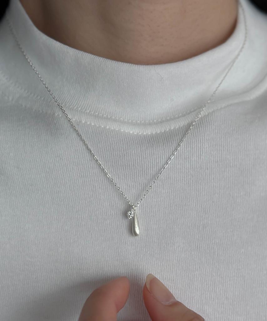 Baradu 925 Mini Dew Pendant Necklace