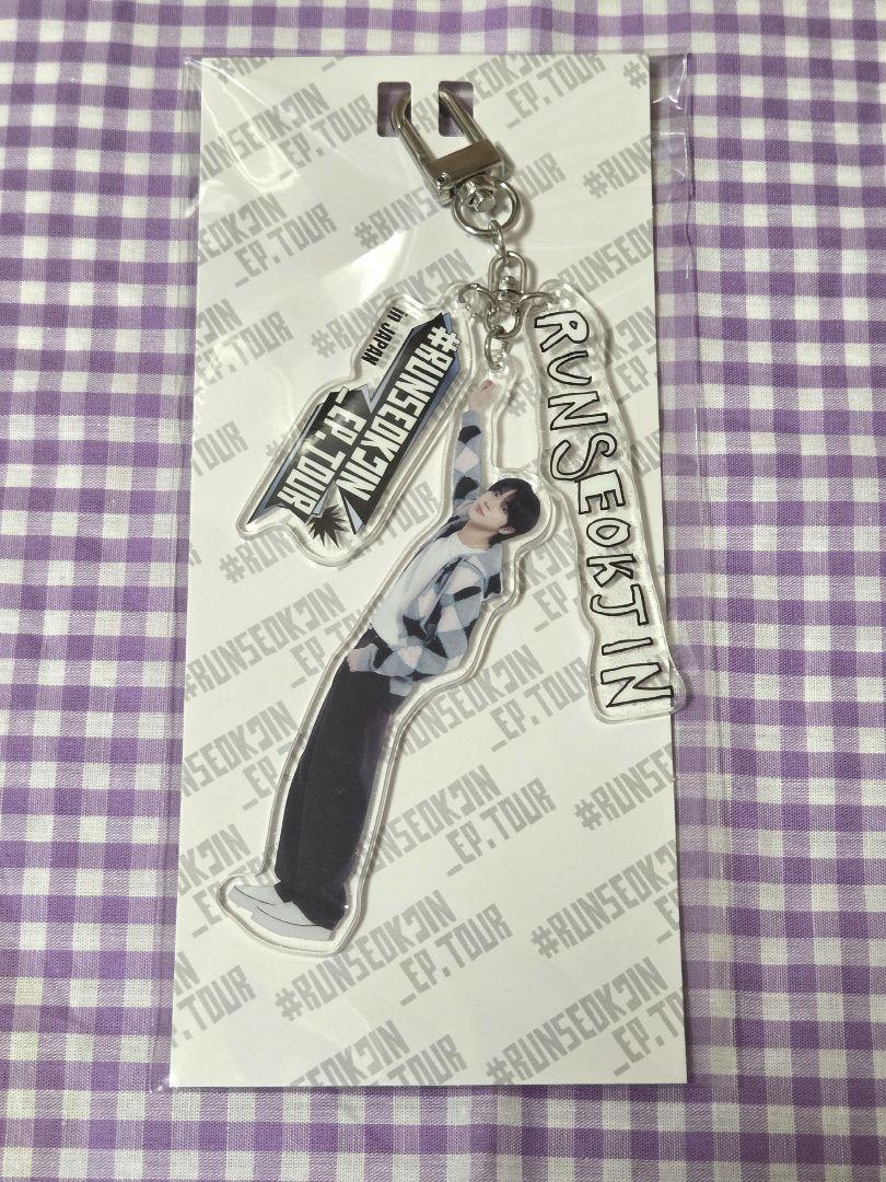 

[USED] BTS JIN RUNSEOKJIN in JAPAN Acrylic Key Ring