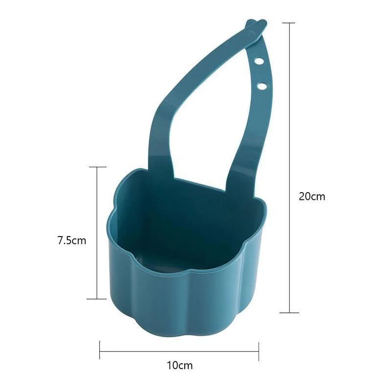 Kitchen Sink Drain Basket Bathroom Soap Sponge Holder Hanging Storage Basket Kitchen Accessories Kitchen Sink Holder
