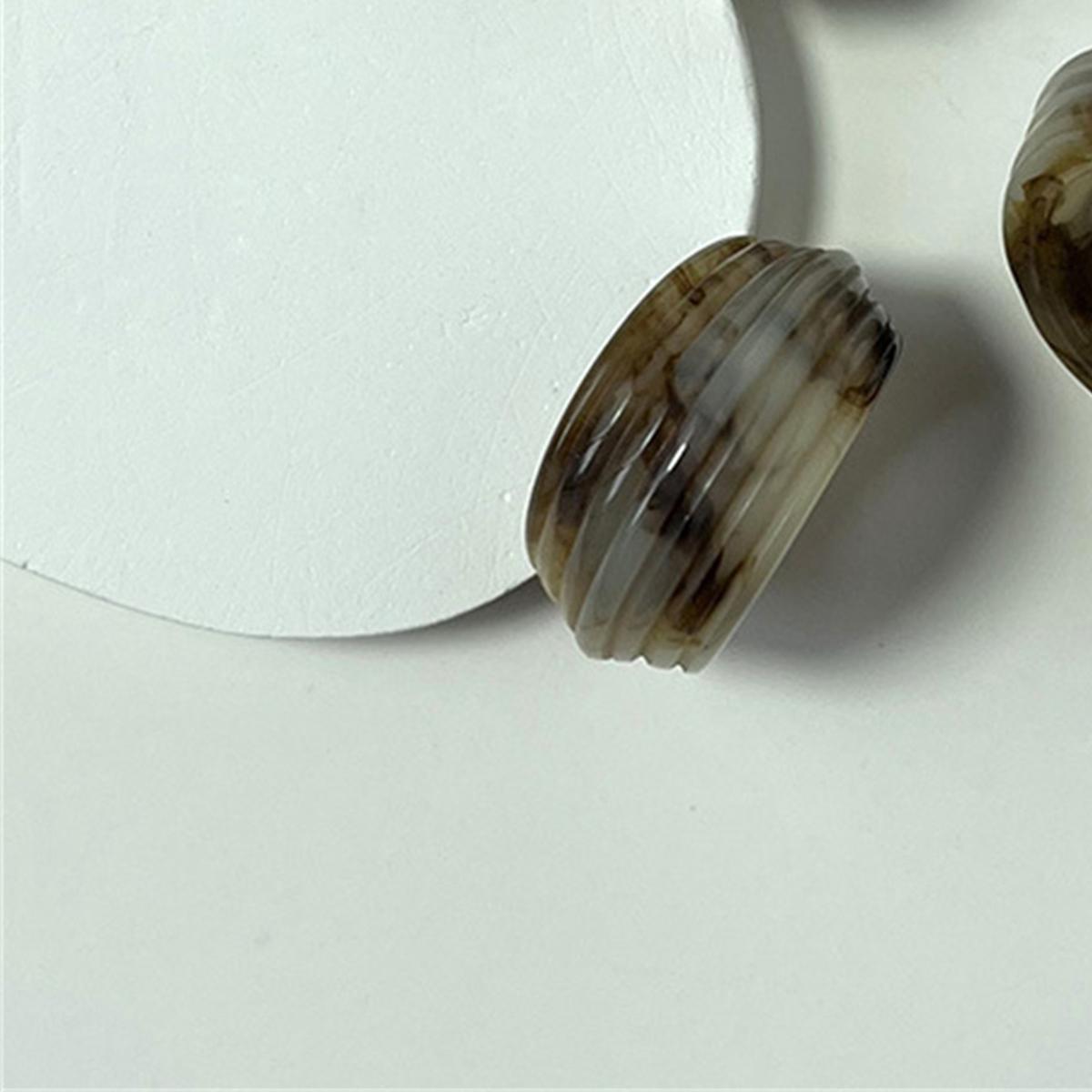 

Fashion Colorful Clear Resin Oval Rings Acrylic Water Droplets Shape for Women Girls Travel Summer Jewelry Ins Style Rings Women Size 7