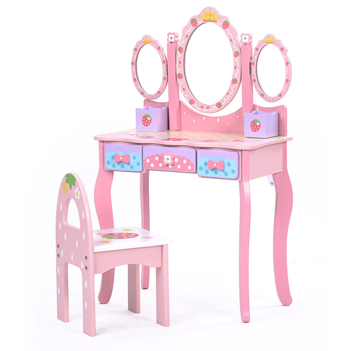 

Play Princess Makeup Present Комод, Дом, Стиль, Милый, Детский комод, Стол, Зеркало, Трехстороннее зеркало, Ящик, Игрушка, Деревянный, Макияж,