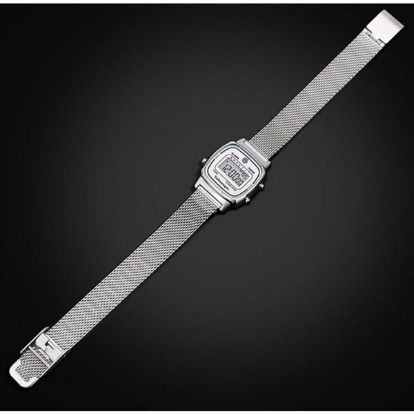 Volkswagen Women's [Volkswagen] Retro Mesh Square Electronic Watch,Korean Popular Watches