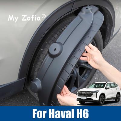 For GWM Haval H6 4th Gen 2025 2026 Car Rear Wheel Mudguard Mud Fender Protector Cover Exterior Decoration Styling Accessories