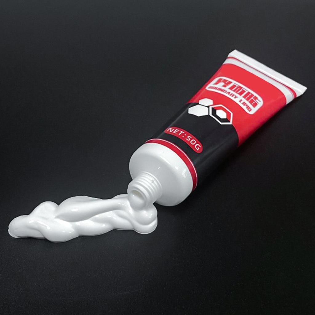 50g Bike Hub Bearing Grease Anti-creak Lubricant For Bottom Bracket Cassette White Lithium Grease For Mountain Road Bicycle Use
