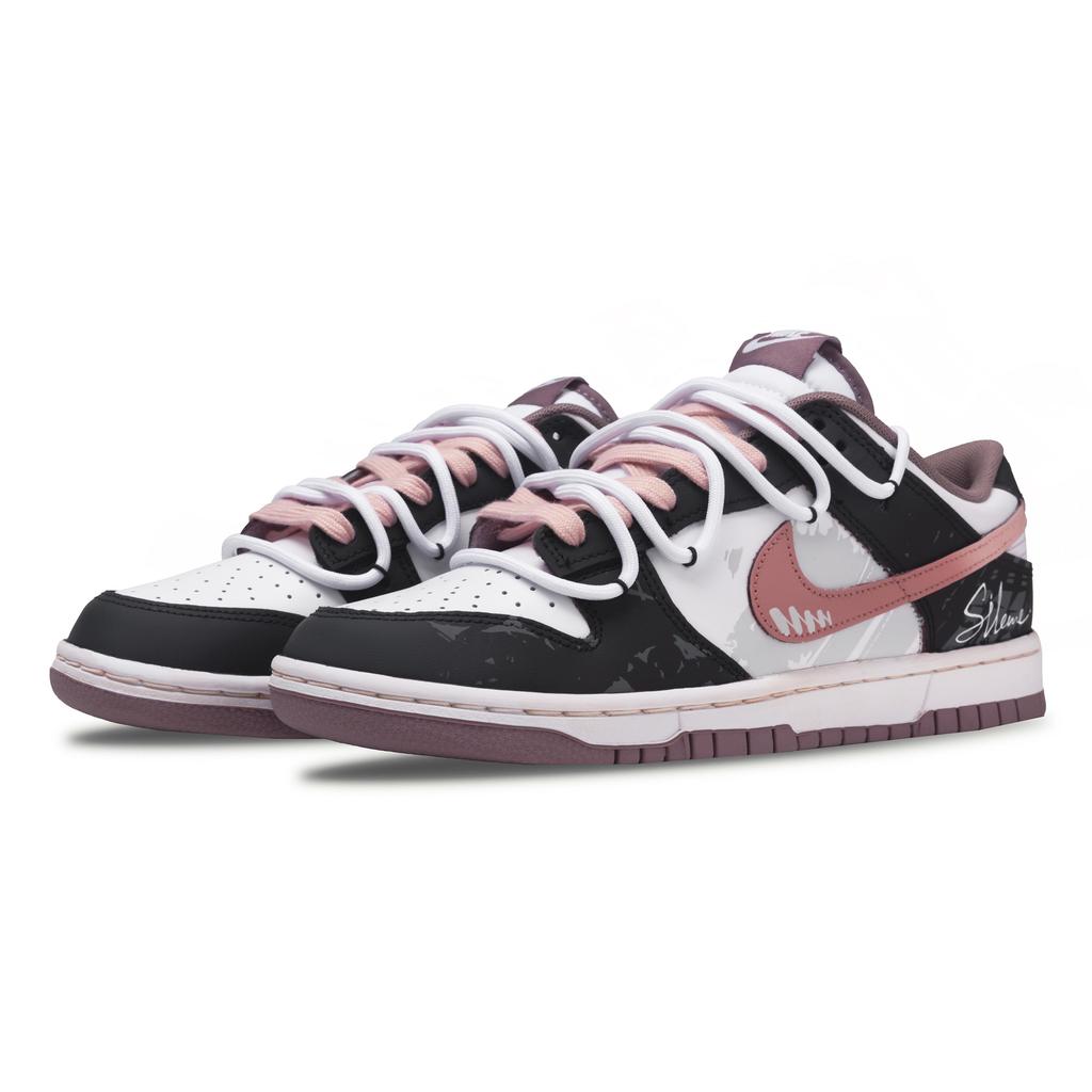 Nike Dunk Roadside Picnic Resistenti all'abrasione Scarpe da Skateboard Basse Unisex Nero Grigio DV0833-112(Team691-S-BOX)