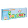 Caterpillar Wooden Shape Matching Logic Toy for Early Education