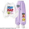Kids Casual Tracksuit Sweatsuit Boys Sport Pullover Long Pant Two Piece Set Children's Hoodies Sets Spring New