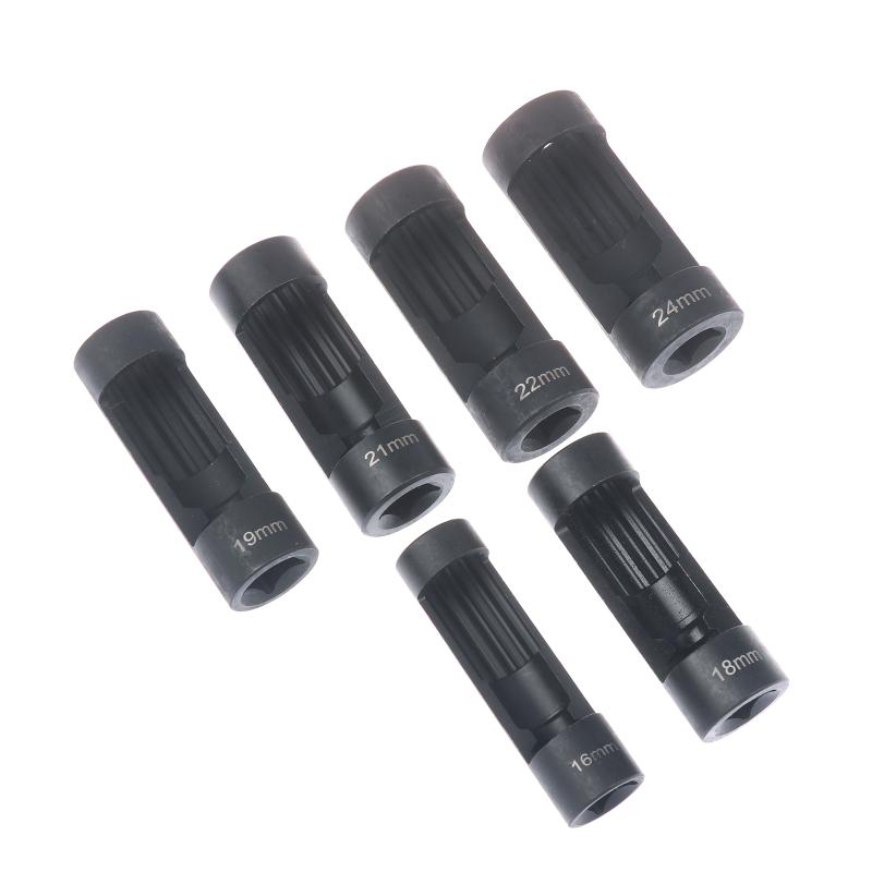 16-24Mm Suspension Strut Socket Tool For Removing Locking Strut Nuts 12 Point 1/2" Drive Shock Absorber Socket Car Repair Tool