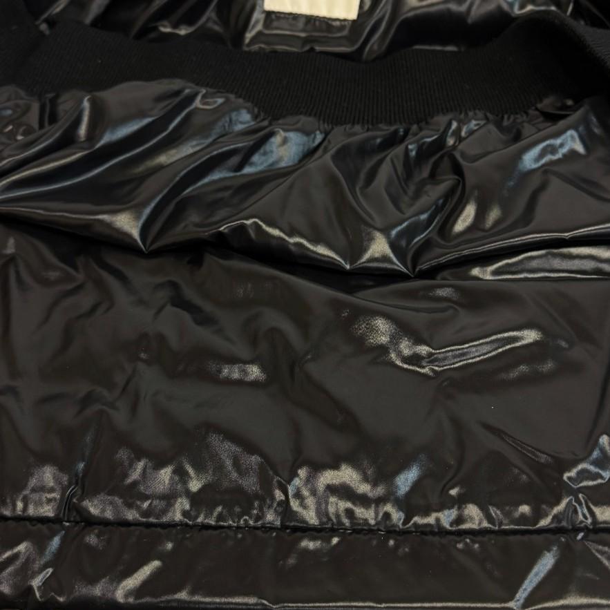 Moncler Nylon TULSA Down Jacket Black Nylon Used