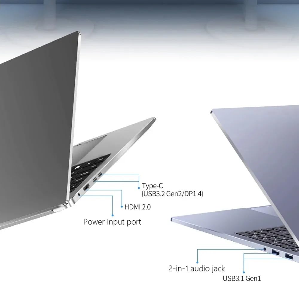 GZBOX laptop AMD Ryzen 7 8845HS to with Window11 Pro 64GB DDR5 5600Mhz 2280 NVME SSD 2TB Metal shell power video Laptop Note Note 16-inch (up 5.1GHz)