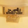 HERMES French Silk Blend Old Long sleeve shirt 38 beige Women Used