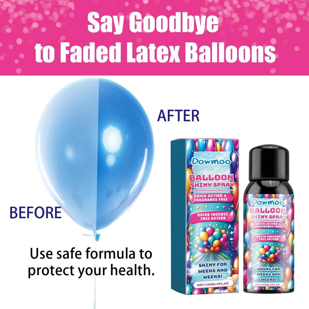 Balloon Gloss Enhancer  Anti‑Oxidation Shine Mist for Decor