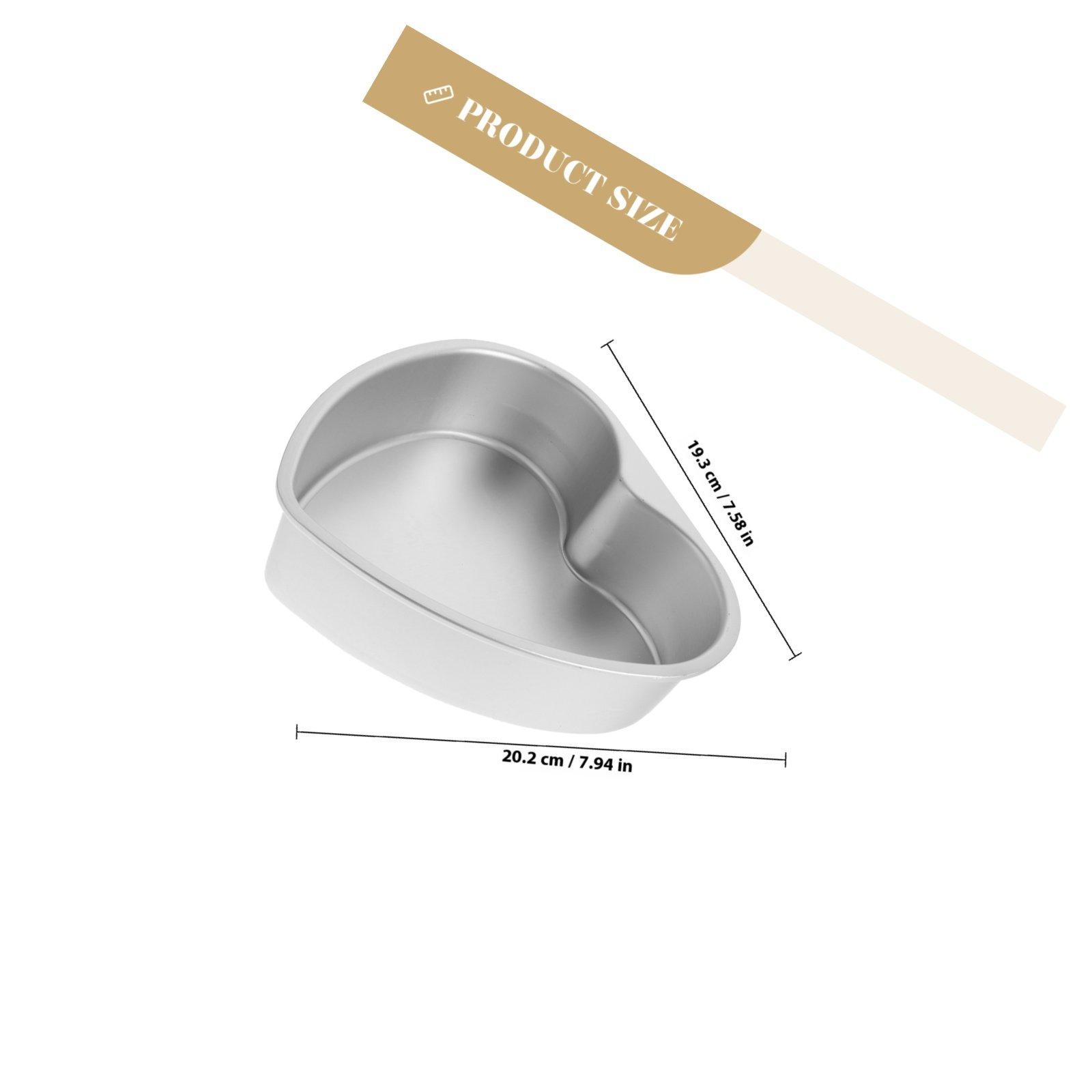 1Pcs Heart Shape Cake Mold 10Inch Easy Demold DIY Baking Mold for Cake Cookie Chocolate Dessert Kitchen Baking Supplies