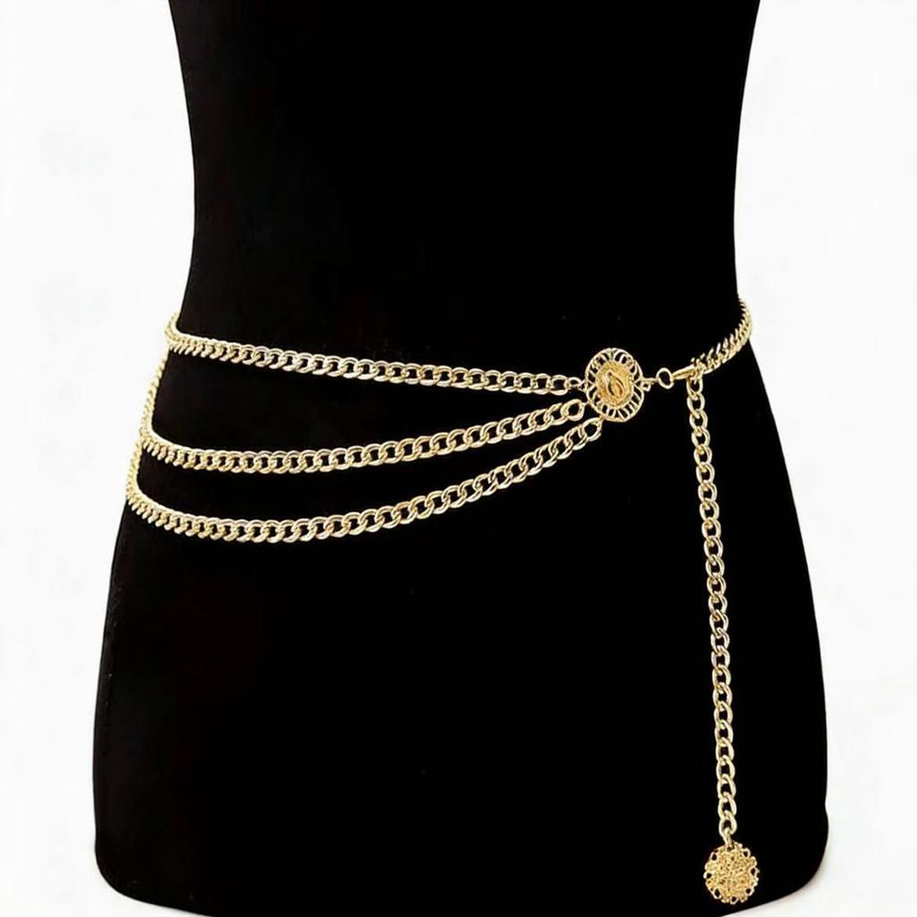 Women's Waist Chain Body Jewelry Hip Chain for Summer Beach