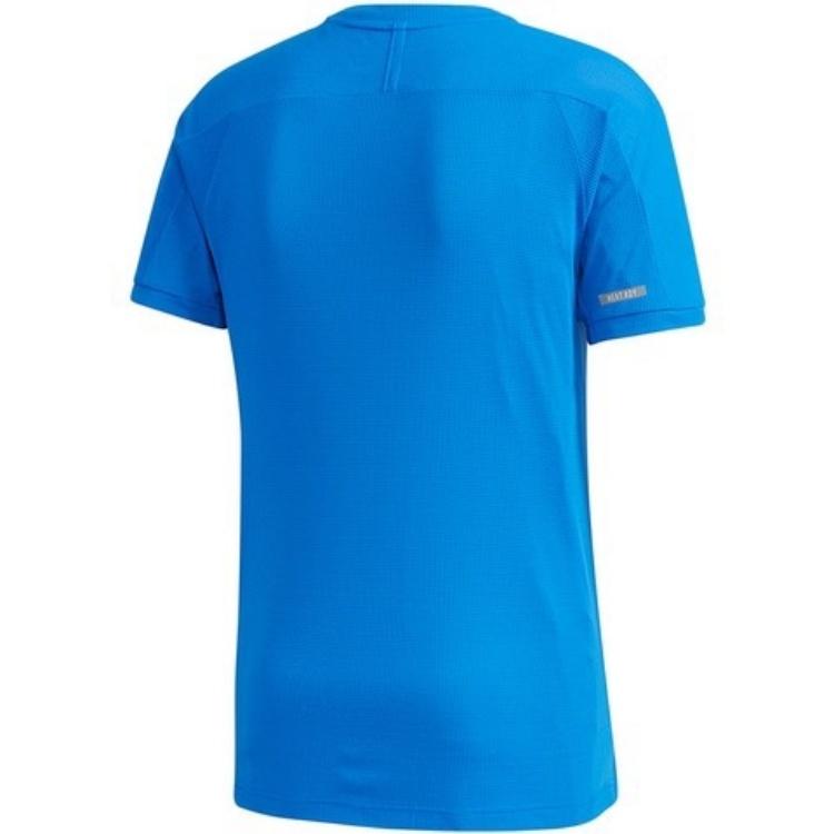 Adidas Tennis H.Rdy Quick-Dry Breathable Casual Tennis Shirt Men Tops Blue FK1421