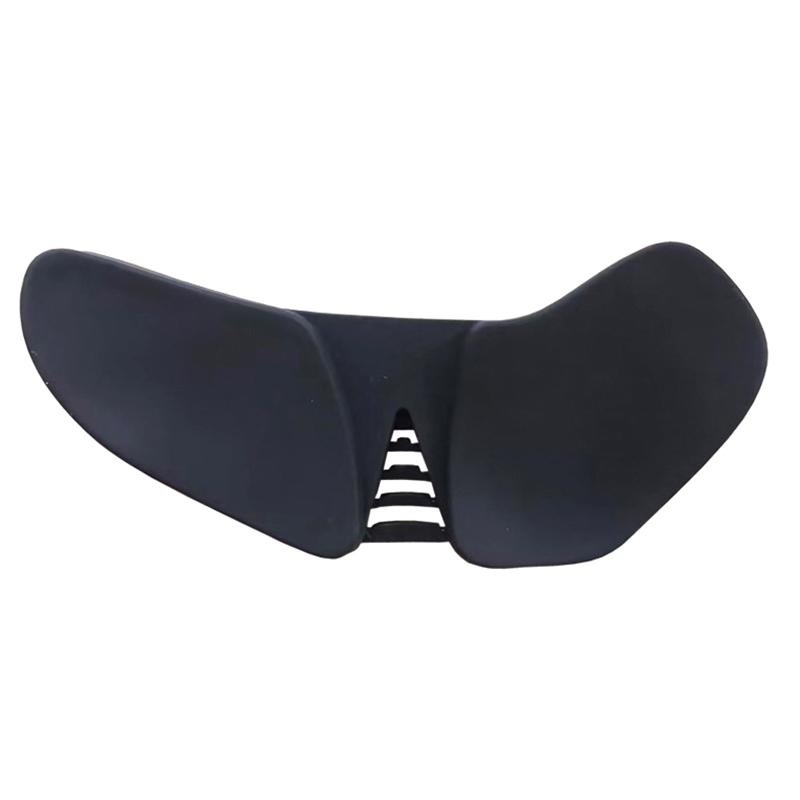 Right Hand Ergonomic Mouse Pad Wrist Pad Silicon Gel Non-Slip Streamline Wrist Rest Support Mat For Office Gaming Pc