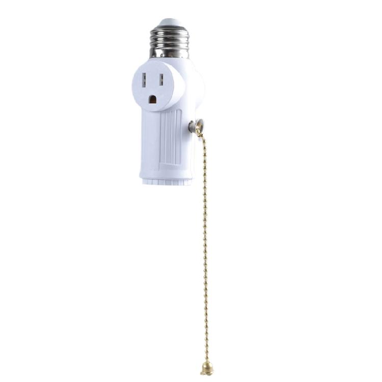 E26 Lampenfassung Adapter 3-polige Stecker Konverter für verbesserte Beleuchtungsflexibilität