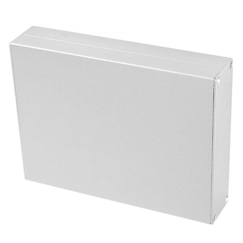 Electronic Project Box Shielded Instrument Cooling Case Aluminum Instrument Case for Heat Management and Cooling
