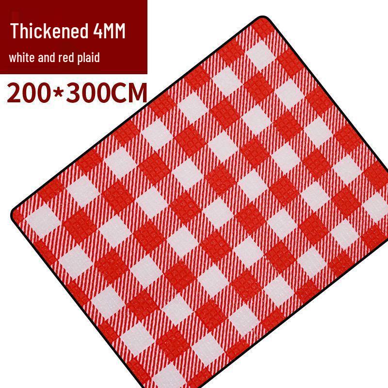 Wasserdichte Picknick- und Campingmatte für den Außenbereich: Dick, Tragbar, Feuchtigkeitsbeständig für Strand, Rasen, Zelt und Krabbeln