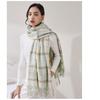 Karierte Schals für Damen, Herbst-Winter-Schals, Pashmina-Tücher und Tücher
