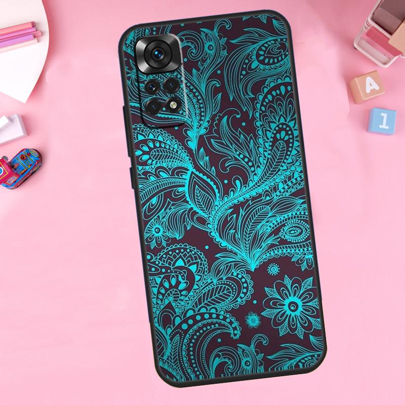 Paisley Pattern For Xiaomi Redmi Note 14 13 10 11 12 15 Pro Plus Phone Case For Redmi 15C 13C 12C 10C 14C 15
