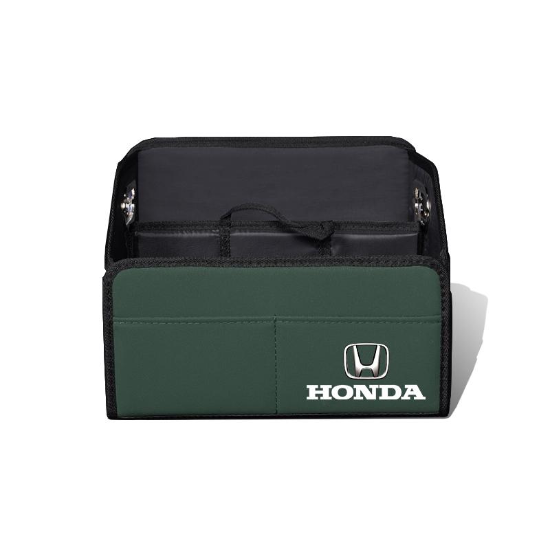 Leather Car Storage Box Trunk Folding Organized Case For Honda Civic Fit Jazz Accord Pilot CRV Odyssey Passport City Shuttle HRV