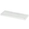 HOTQ Keyboard Storage High Temperature and Pressure Bending Transparent Keyboard Cover Cover, Acrylic, Transparent, Clear, Case, Technology,
