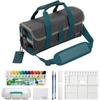 Pentel Art Set Compact Model Washable Turquoise Green with Cloth 12 Colors