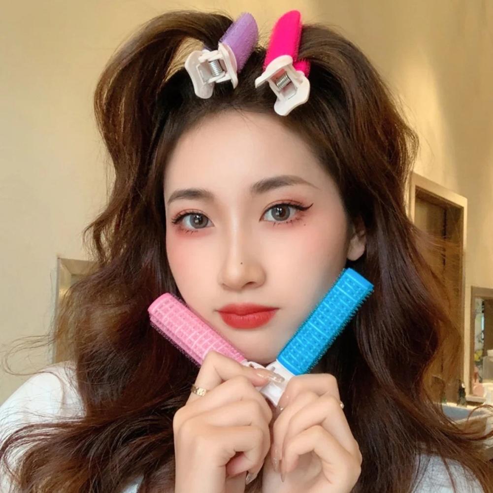 5pcs Natural Hair Root Fluffy Clips Hairpin Curly Hair Rollers Culers Bangs Hair Styling Hairs Lazy Styling Hair Accessories