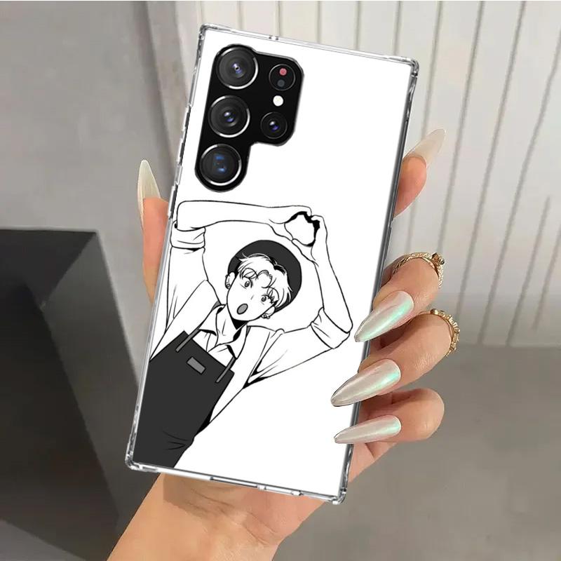 Anime B-J-Alex Phone Case for Samsung Galaxy S26 S24 S23 Ultra S25 Edge S22 S21 Plus S20 FE + Soft Print Shell Funda Galaxy S24