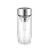 Goose Egg Double-Layer Glass Cup: Men's Car Tea Cup, Women's Pocket Cup, High-End Gift