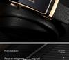 Genuine Paul Leather Men's Automatic Buckle Belt - High-End Cowhide Business Waistband