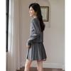 Mocana Women's Fashion Knitted Cardigan & Short Dress Set