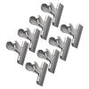 Clips Food Sealing Food Bag Clip Paper Clamps Quick Clamping Stainless Steel