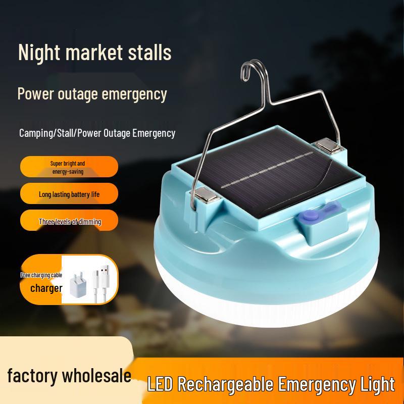 Super Bright Solar Camping Light with Long Battery Life
