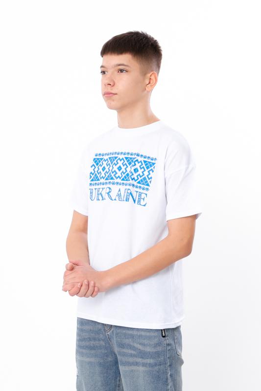 

Kids’ Patriotic Cotton Tee – Soft Short Sleeve T-Shirt with Round Neck, Summer, 6414-1 HC 110 перлинний